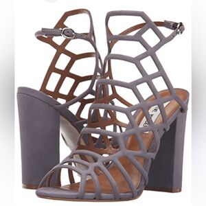 Steve Madden Women's Skales Sandal - grey